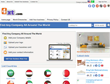 Tablet Screenshot of 4xt.com